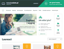 Tablet Screenshot of ksiazkanalato.pl